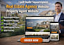 build squarespace real estate agency website property agent website